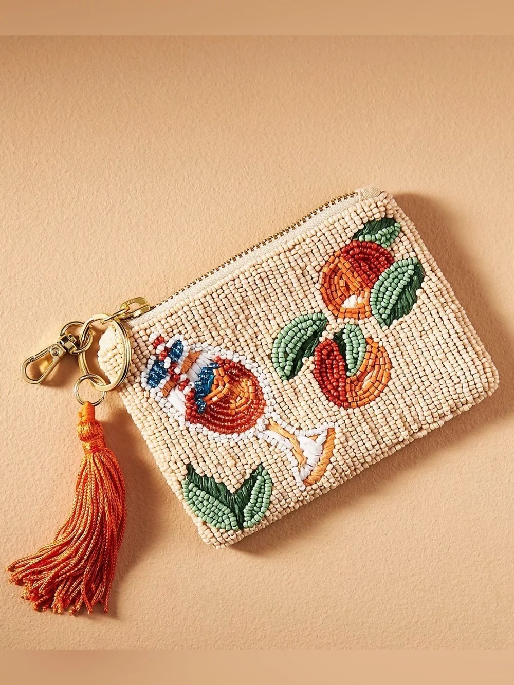 Anthropologie Beaded Coin Purse: 🍑Summer Edition🍑
